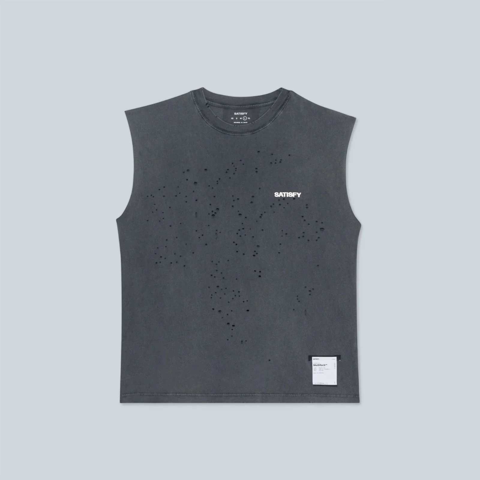MOTHTECH MUSCLE TEE - AGED BLACK